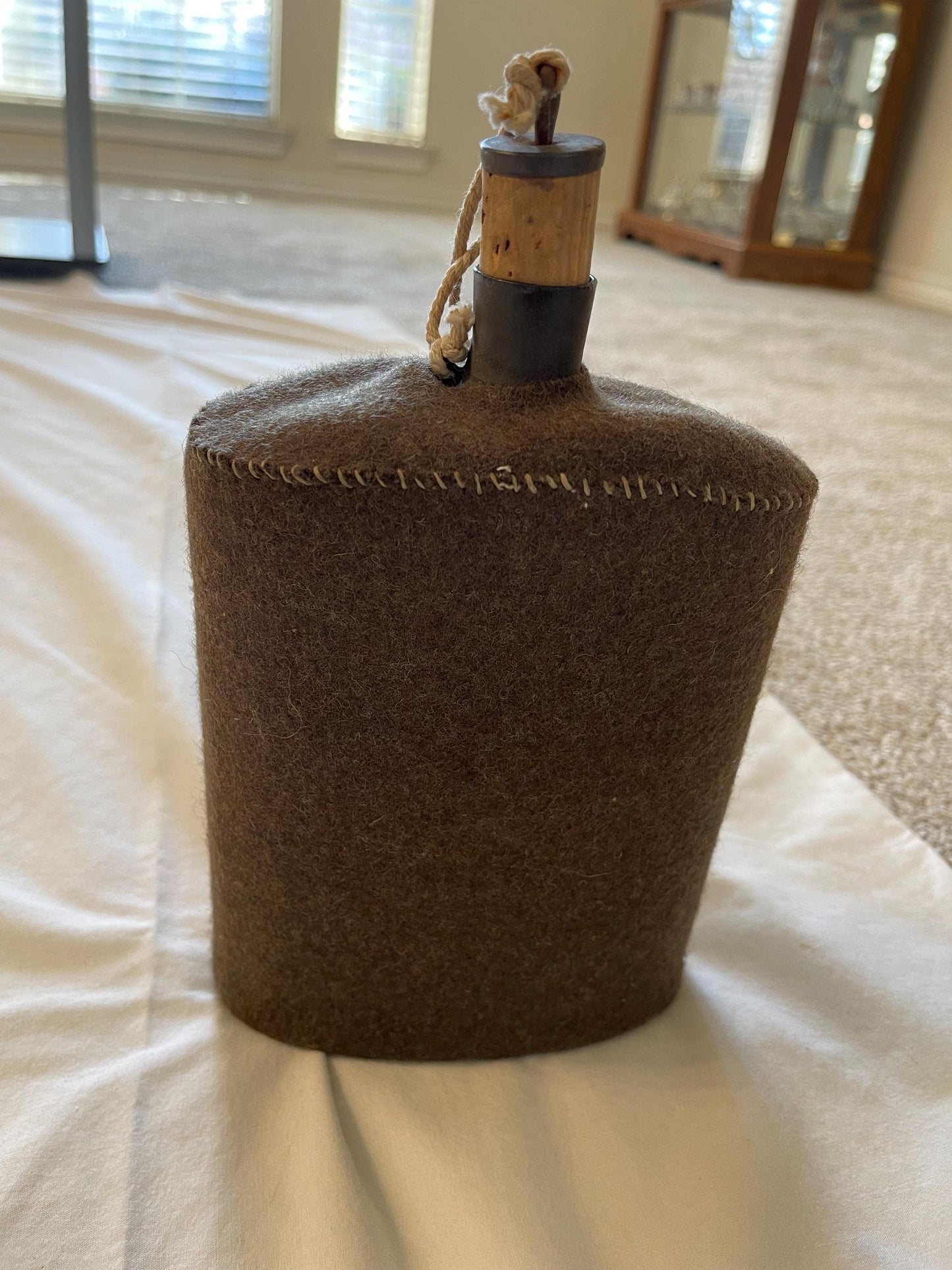 Genuine British Military P-37 Canteen Vintage WWII dated 1942