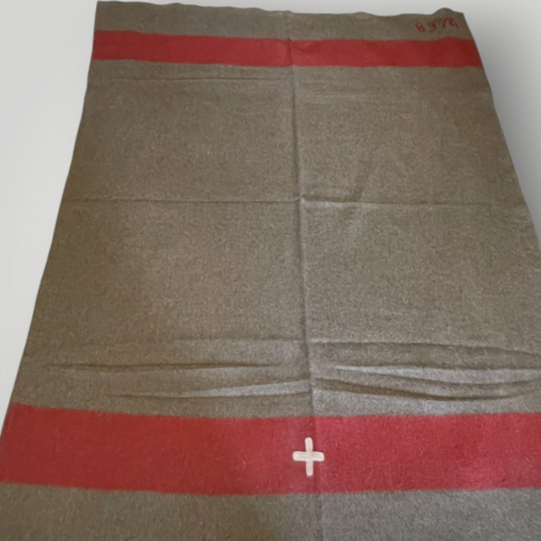 Swiss Army Wool Blanket – Vintage Military Surplus