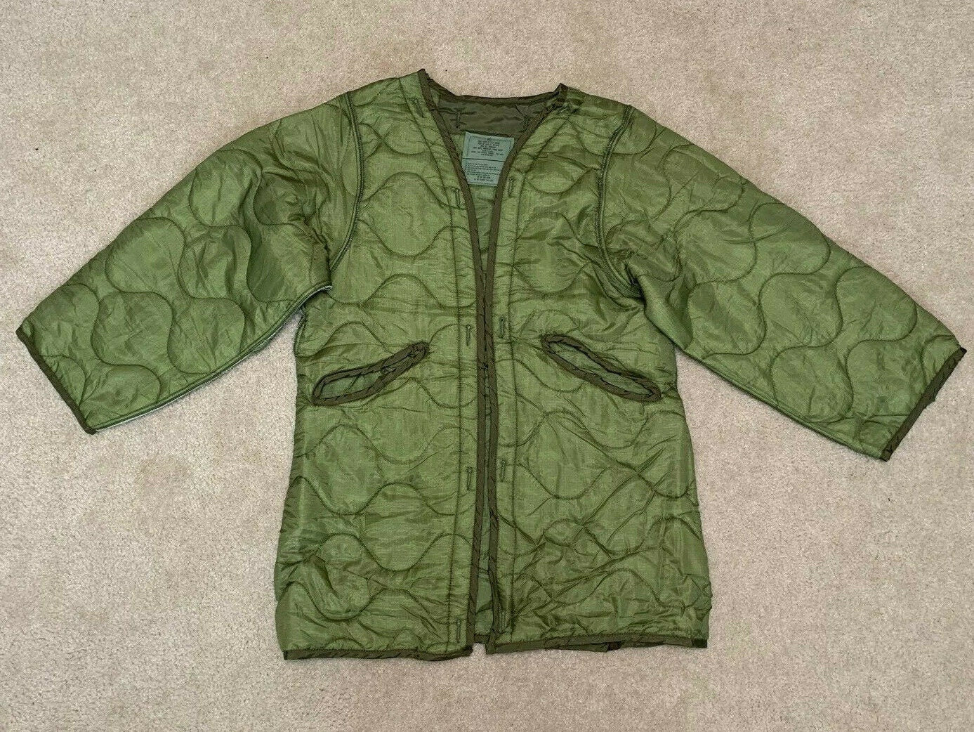 USGI  Small OD Night Desert Camo Parka with Small Liner