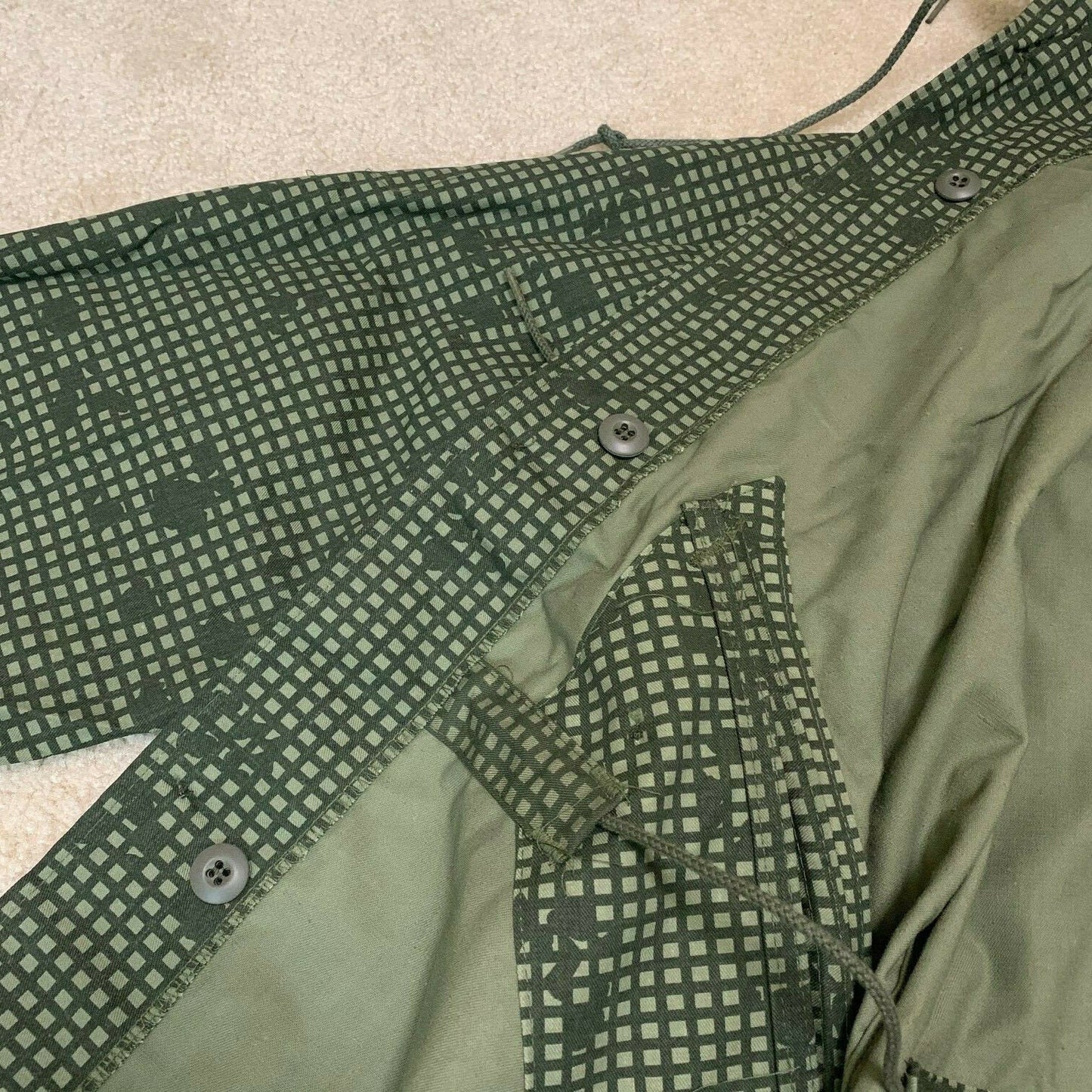 USGI  Small OD Night Desert Camo Parka with Small Liner