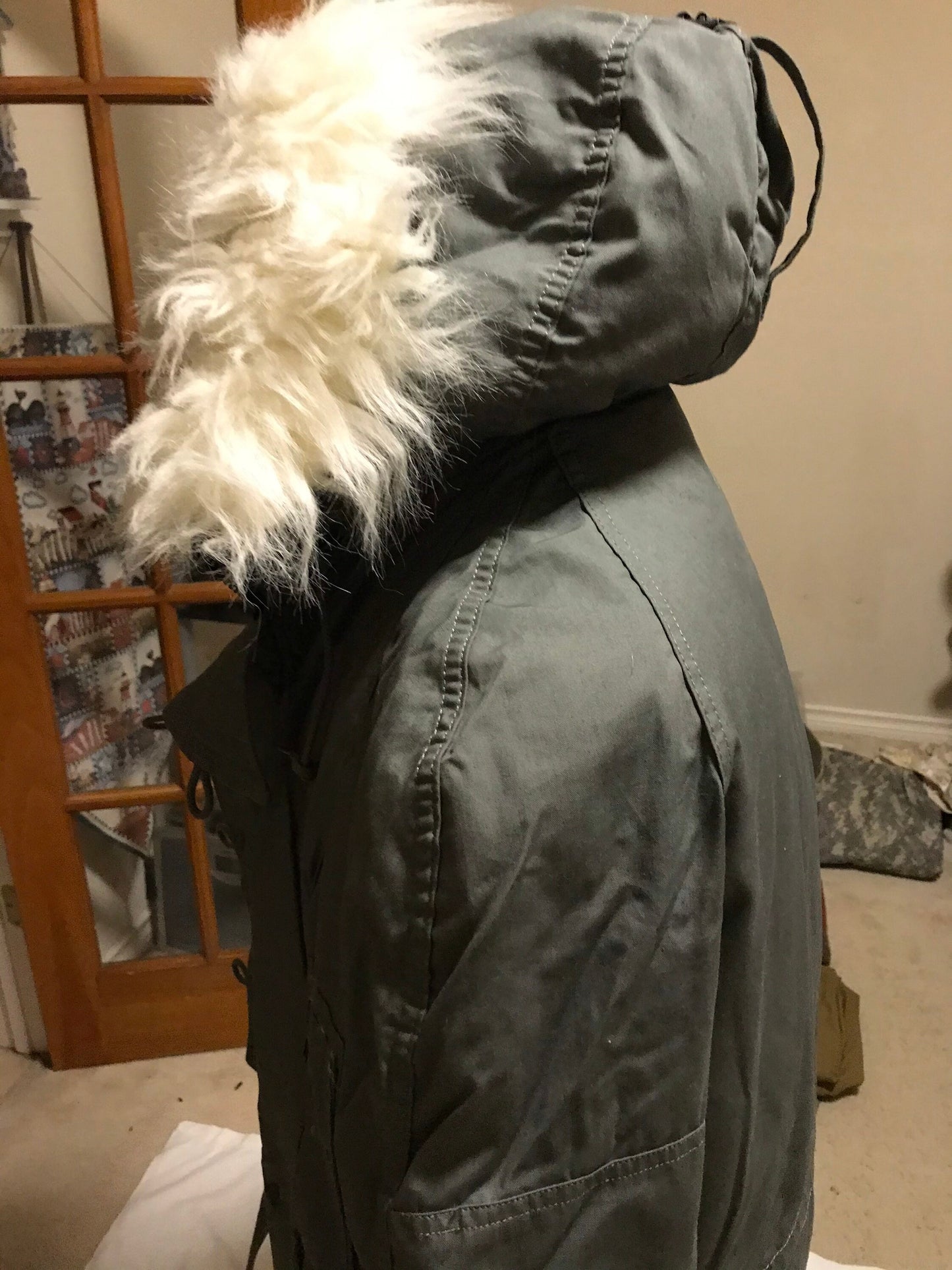 Genuine US military extreme cold weather vintage N3B parka jackets ,XS. Small, medium new