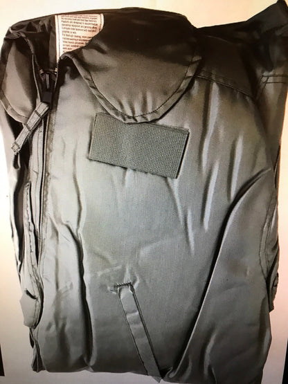 USAF Military Nomex flight suit coveralls Flyers 52Long CWU-64P Cold weather new.