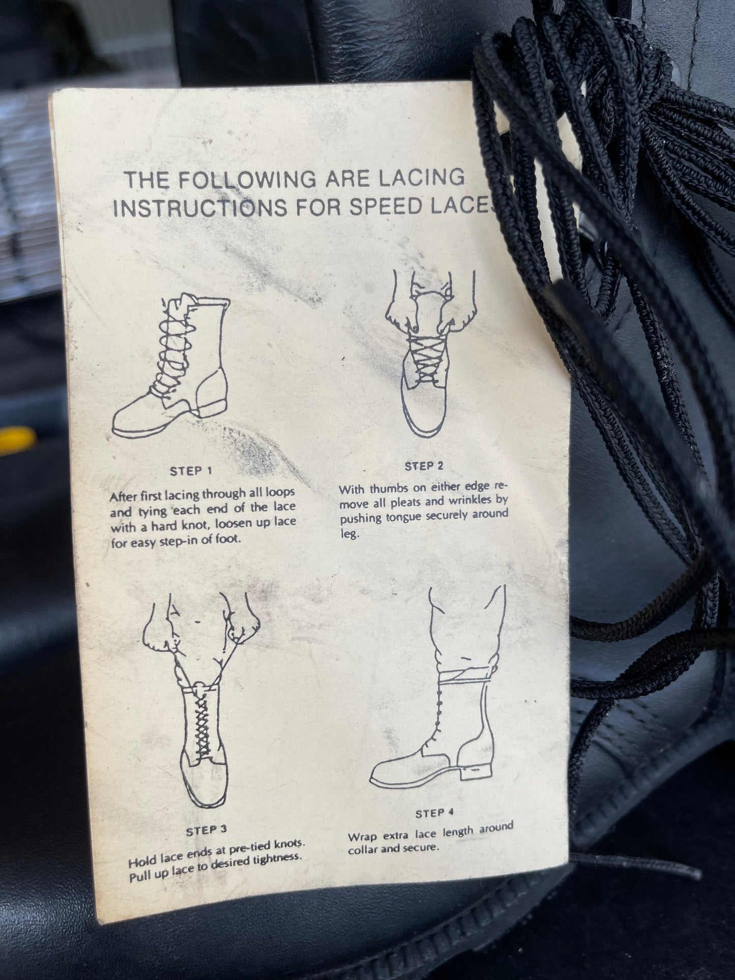 Genuine US Military all leather speed lace Combat boots mildew resistant New