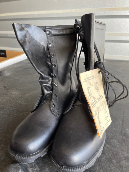 Genuine US Military all leather speed lace Combat boots mildew resistant New