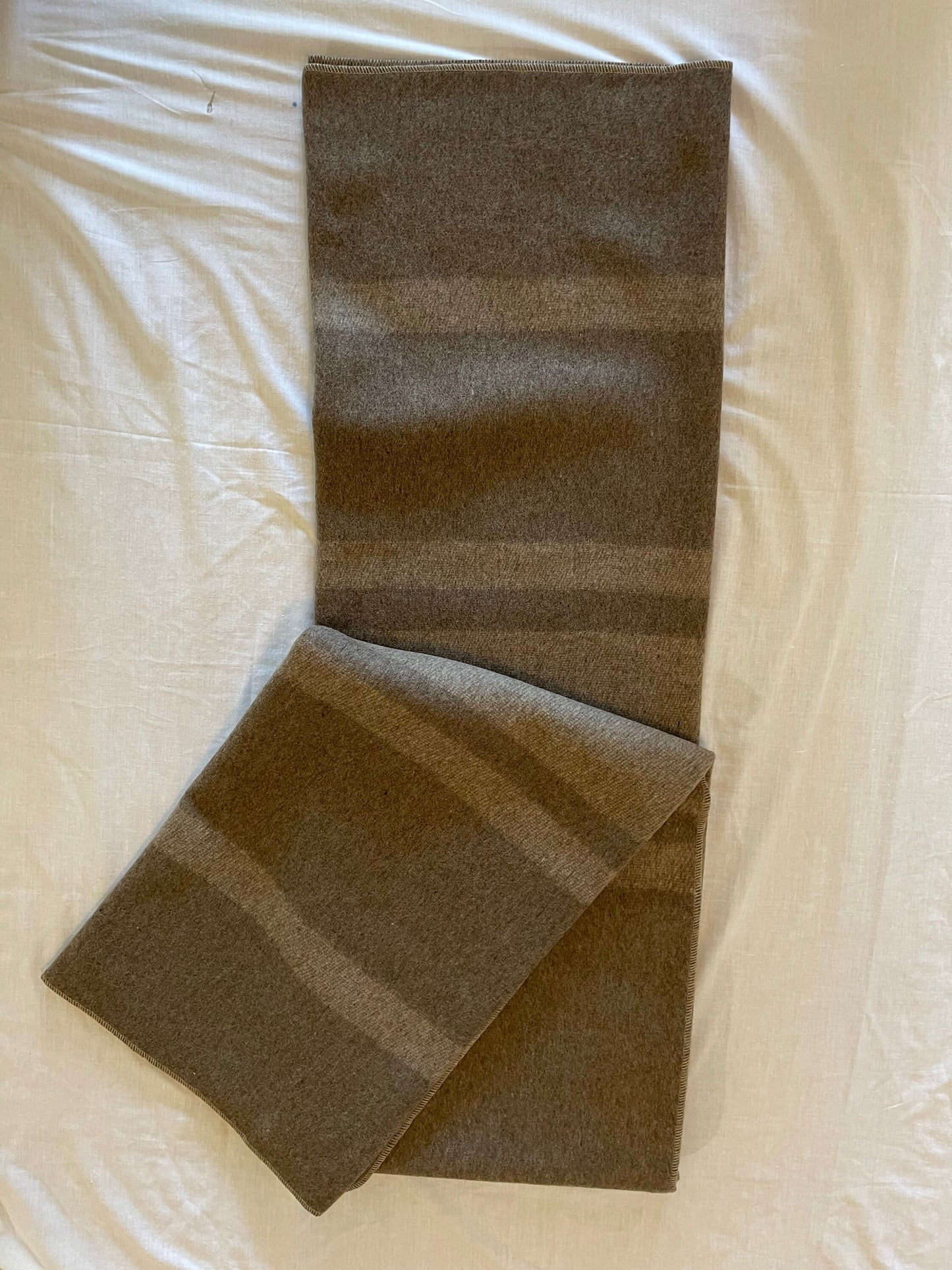 Italian Army Military Classical Style Wool Blanket with Star New