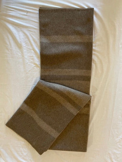 Italian Army Military Classical Style Wool Blanket with Star New