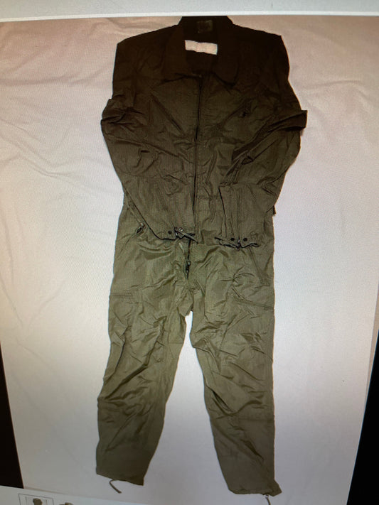 US Military CVC Combat Vehicle Flight suit / Coveralls Nomex OD Green Vintage New