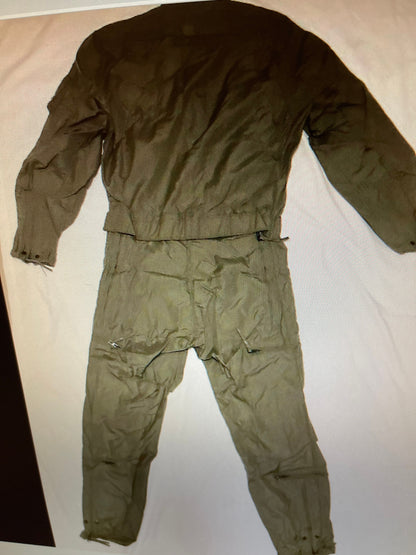 US Military CVC Combat Vehicle Flight suit / Coveralls Nomex OD Green Vintage New