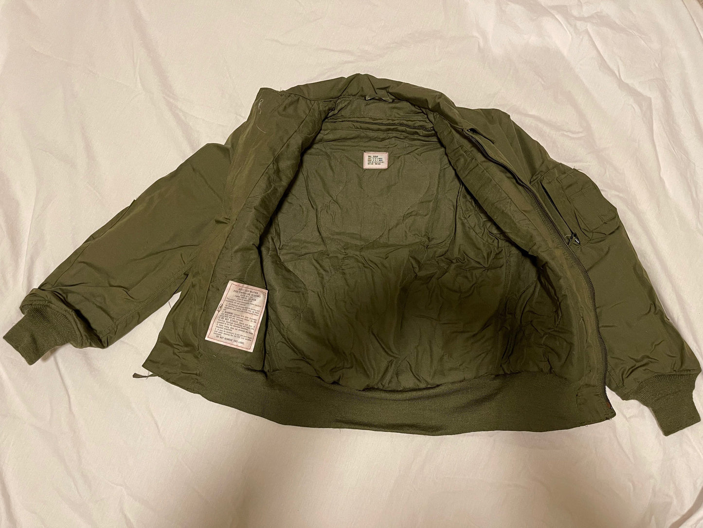 Genuine US Gi CVC Tankers jacket cold weather high temperature resistant Small Regular Brand new