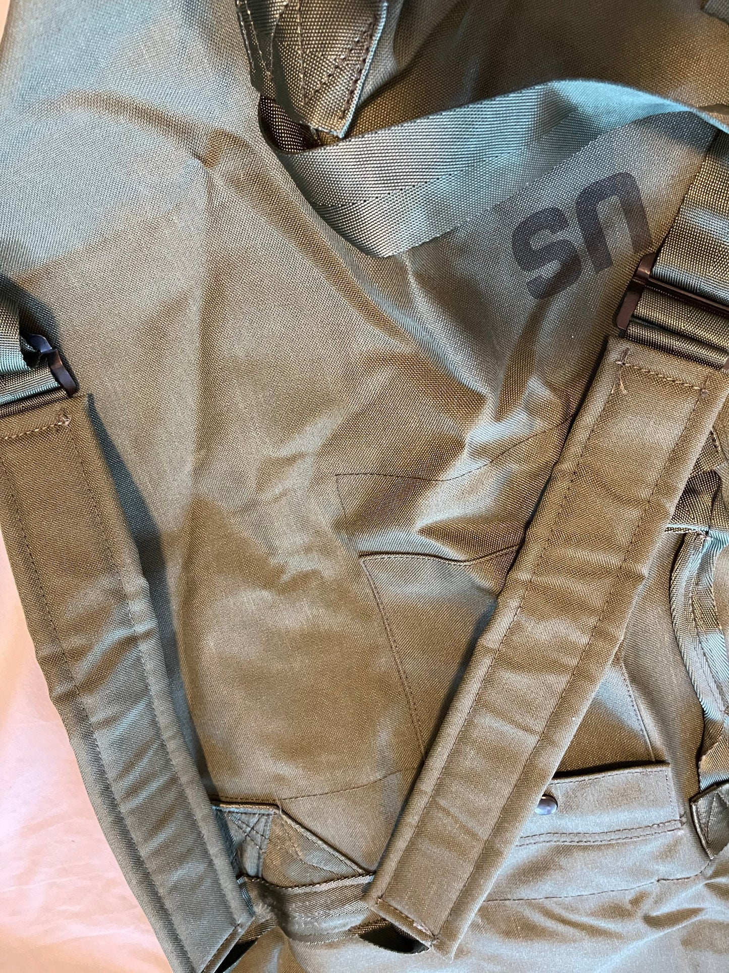 Genuine US GI Nylon Cordura duffle bag/ Sea bag, Camping, backpacking and Sport.