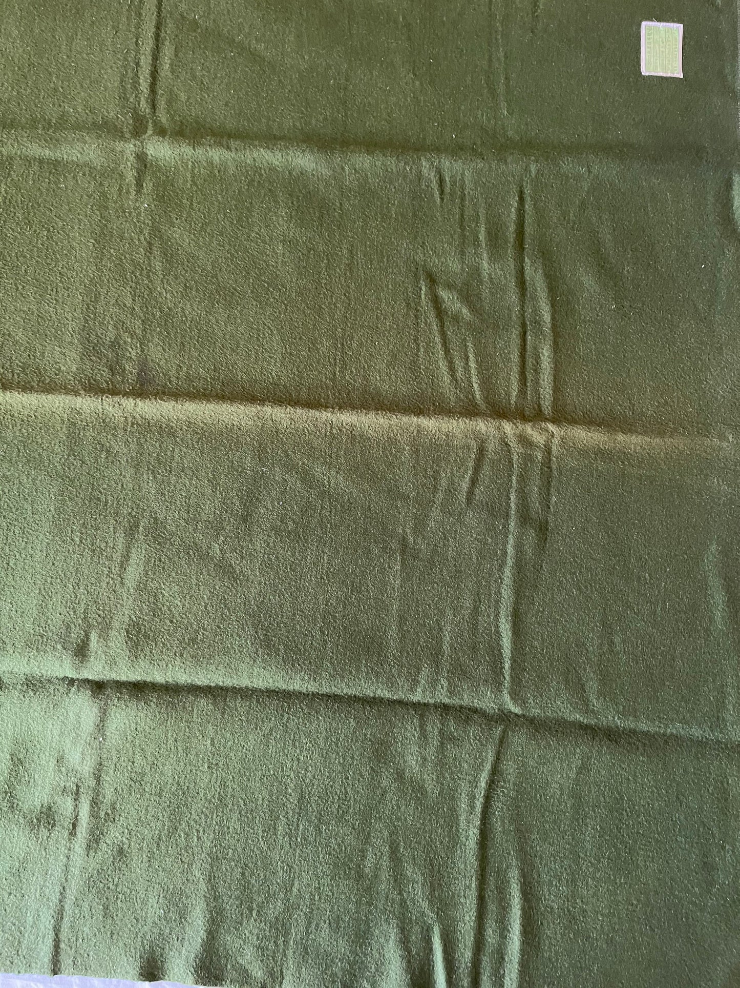 Genuine vintage Chinese Military Wool Blanket