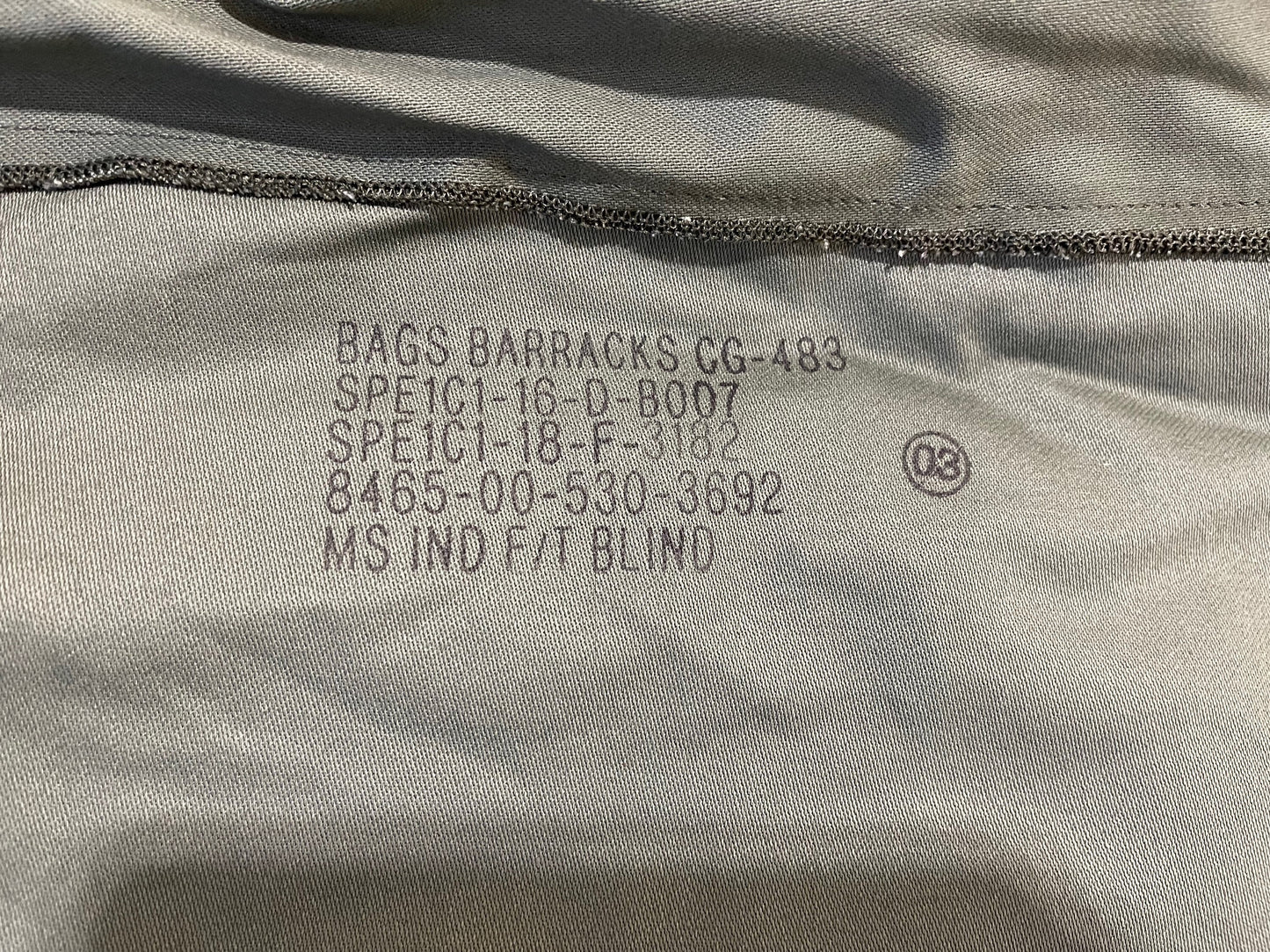 Genuine US Military Laundry bag Army surplus barracks bag stuff sack green drawstring New.