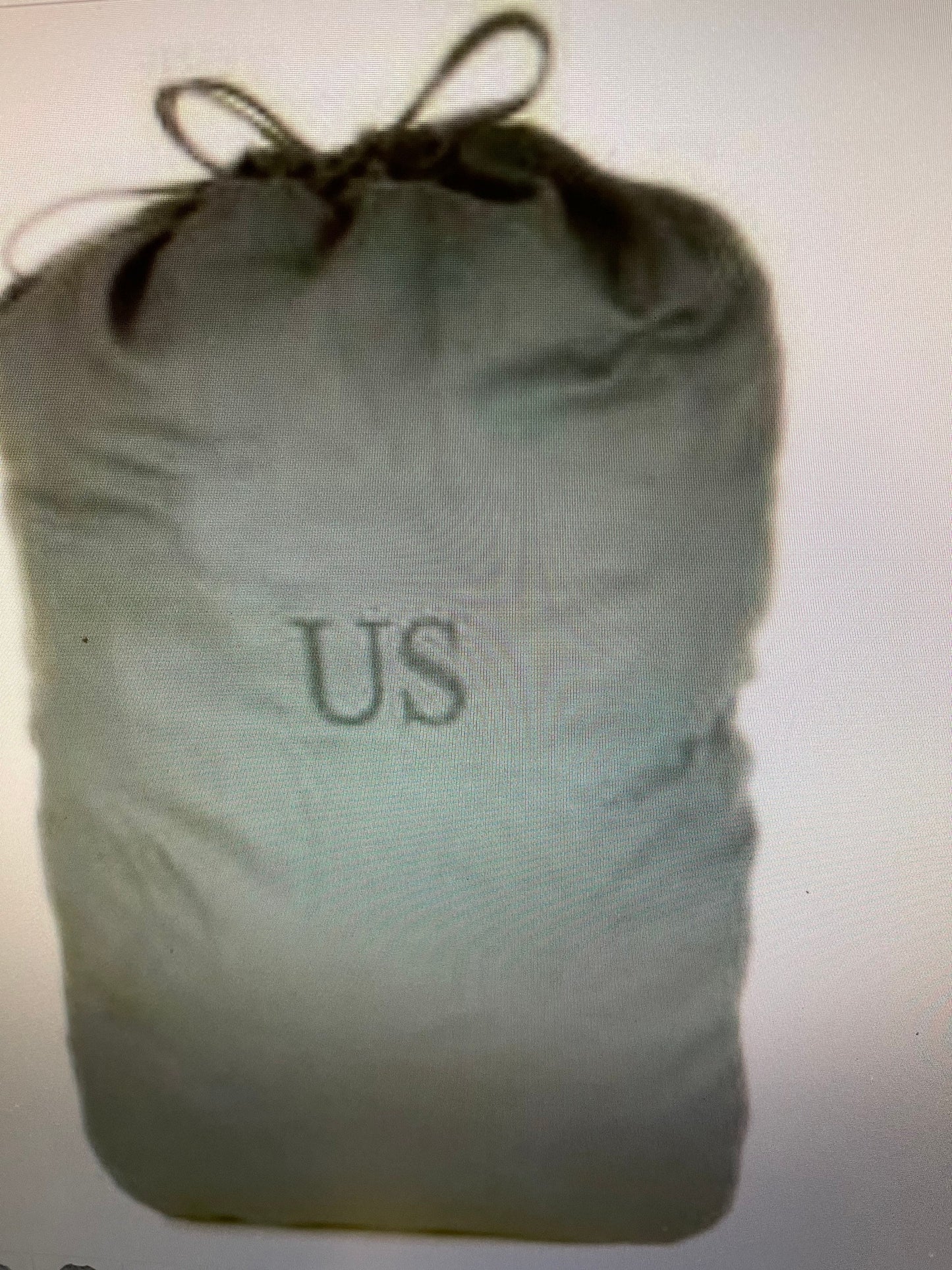 Genuine US Military Laundry bag Army surplus barracks bag stuff sack green drawstring New.