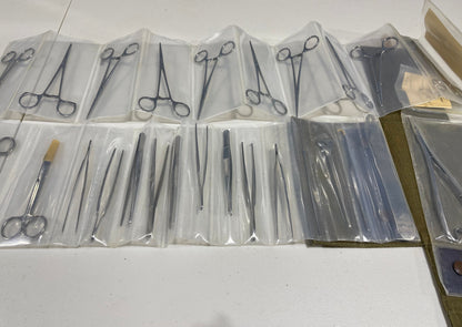 Genuine Czech military vintage medical surgical 27 pcs.kit rare collectible in mint condition dated between 1979 and 1982.