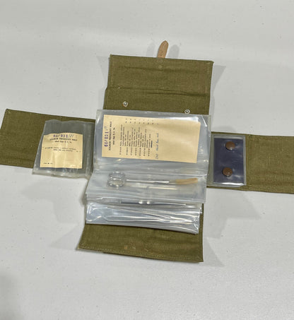 Genuine Czech military vintage medical surgical 27 pcs.kit rare collectible in mint condition dated between 1979 and 1982.