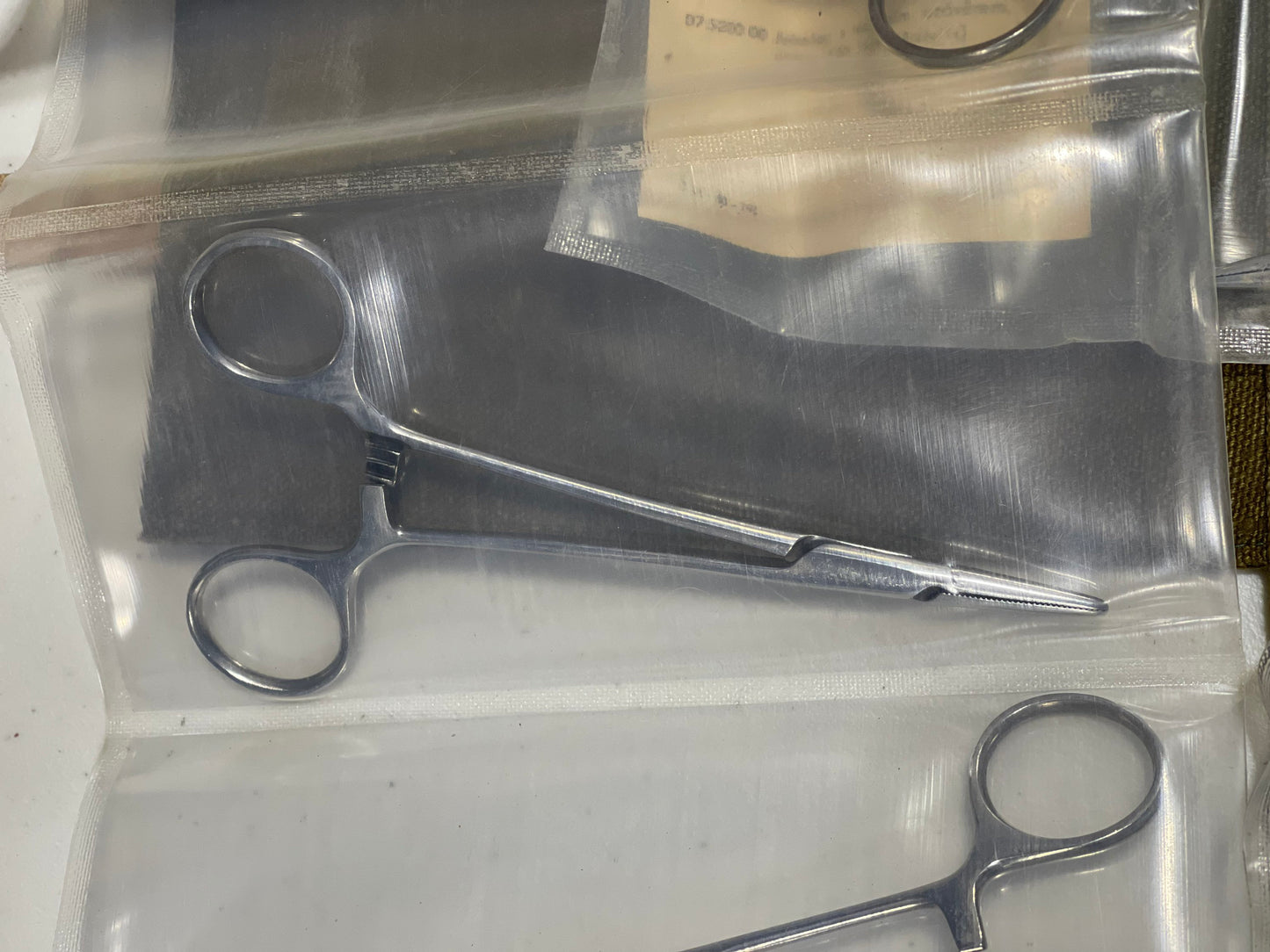 Genuine Czech military vintage medical surgical 27 pcs.kit rare collectible in mint condition dated between 1979 and 1982.