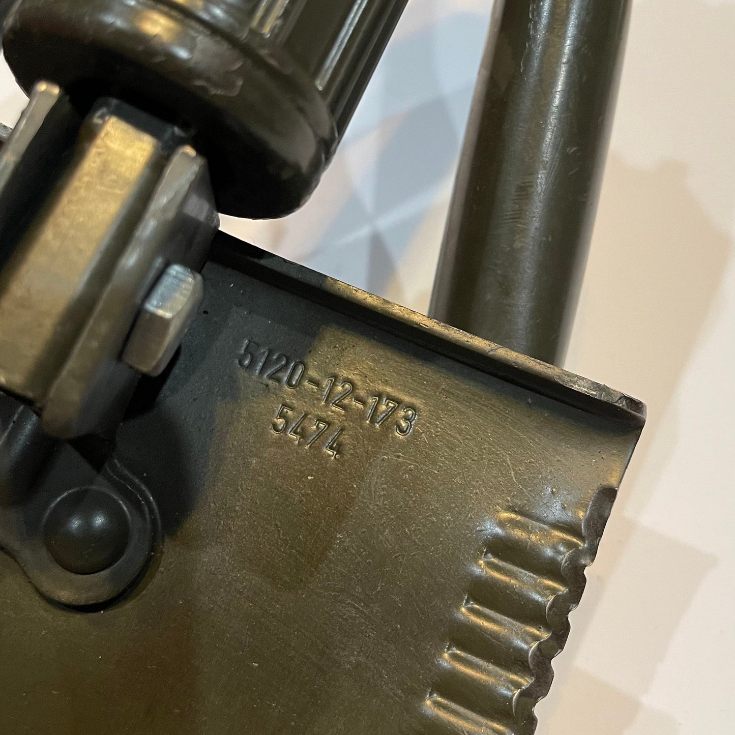 German military Vintage issued Tri-Fold Shovel entrenching tool Survival emergency Bundeswehr.