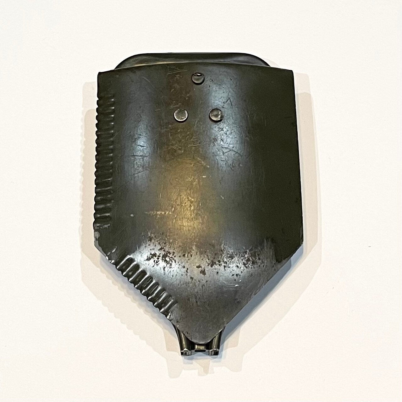 German military Vintage issued Tri-Fold Shovel entrenching tool Survival emergency Bundeswehr.