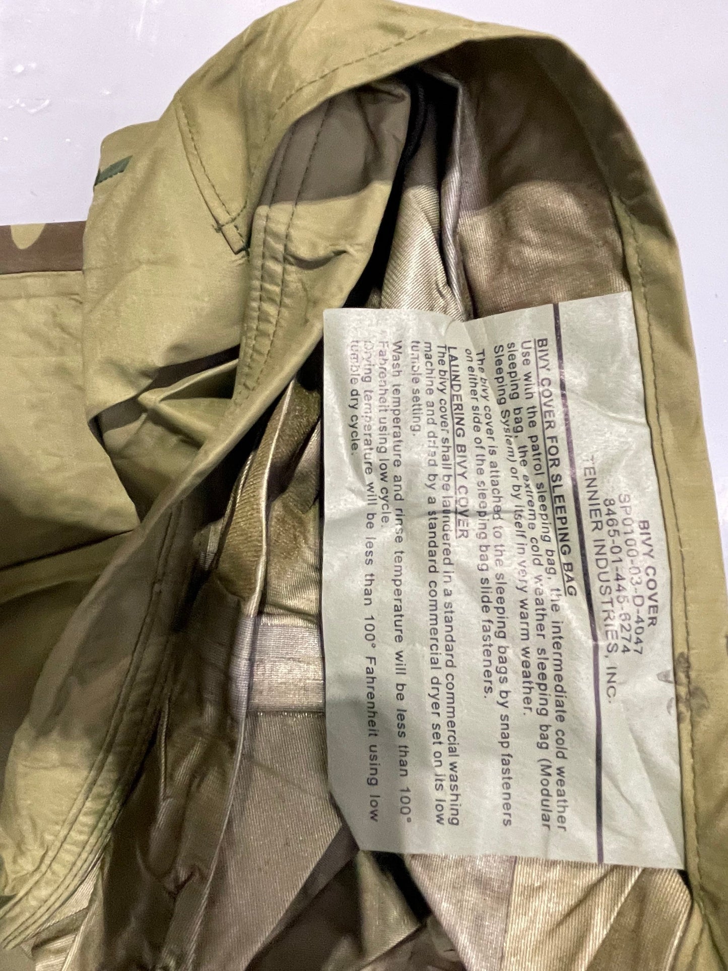 Genuine US military woodland Gortex modular sleep System MSS complete 4 pcs. System.