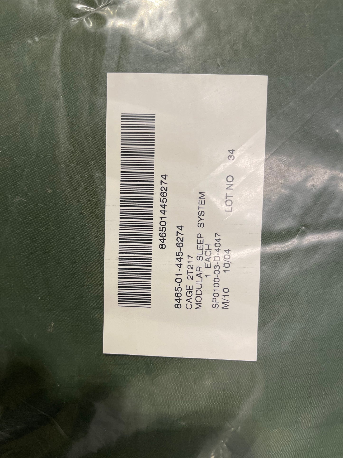 Genuine US military woodland Gortex modular sleep System MSS complete 4 pcs. System.