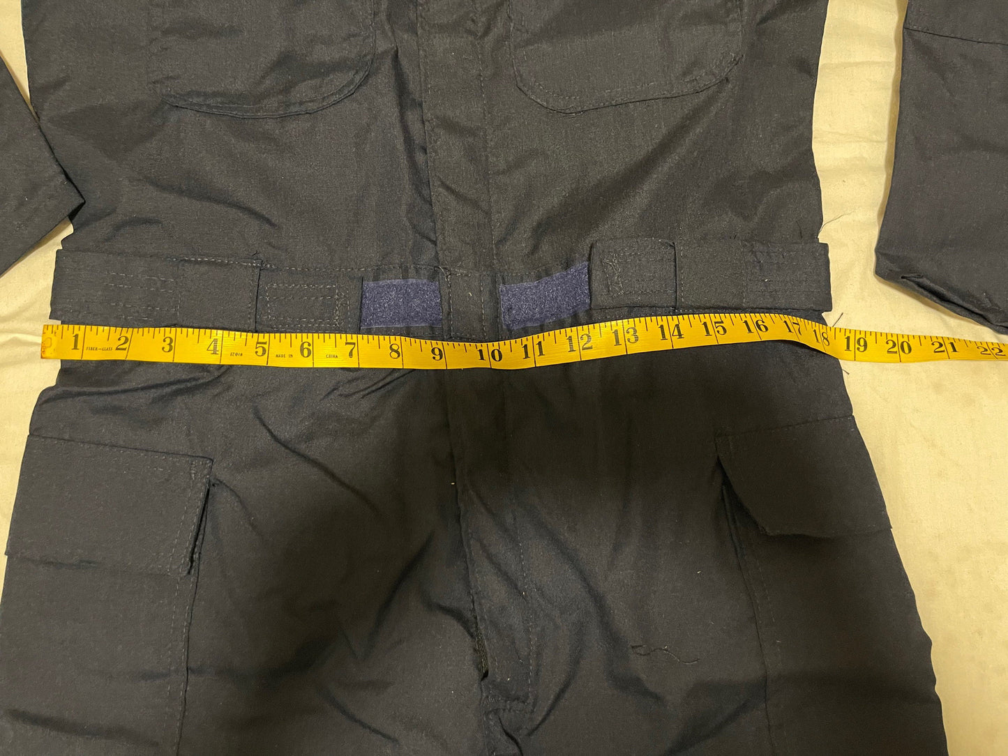 US military coveralls fire retardant type 1/ blue 100% Aramid 40 Reg New.