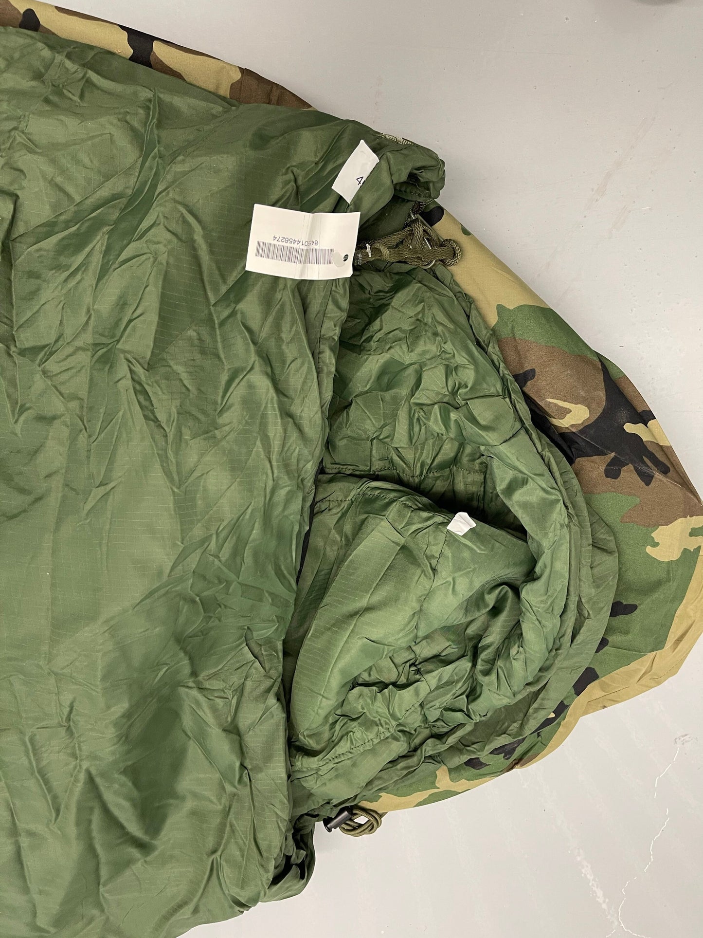 Genuine US military woodland Gortex modular sleep System MSS complete 4 pcs. System.