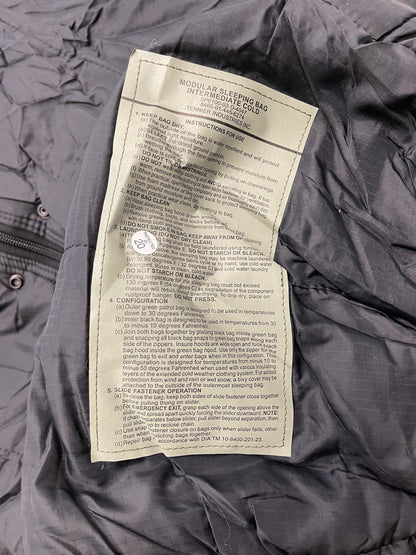 Genuine US military woodland Gortex modular sleep System MSS complete 4 pcs. System.