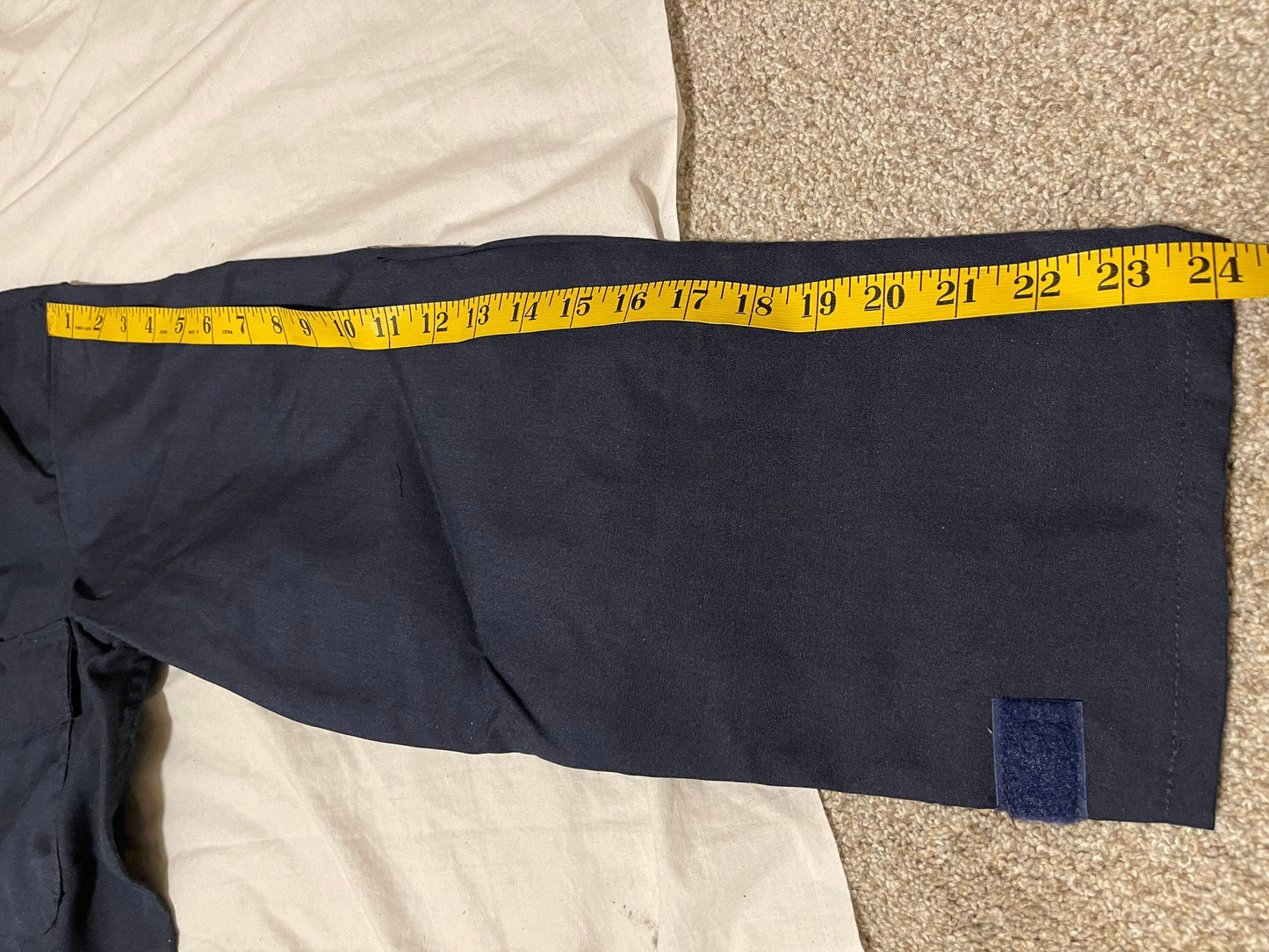 US military coveralls fire retardant type 1/ blue 100% Aramid 40 Reg New.