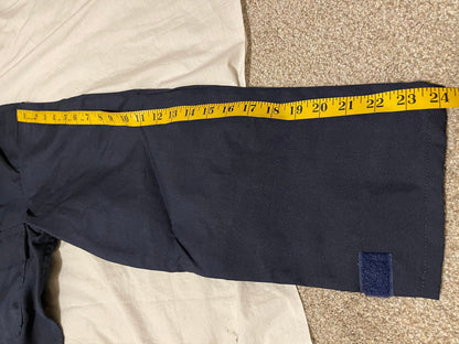 US military coveralls fire retardant type 1/ blue 100% Aramid 40 Reg New.