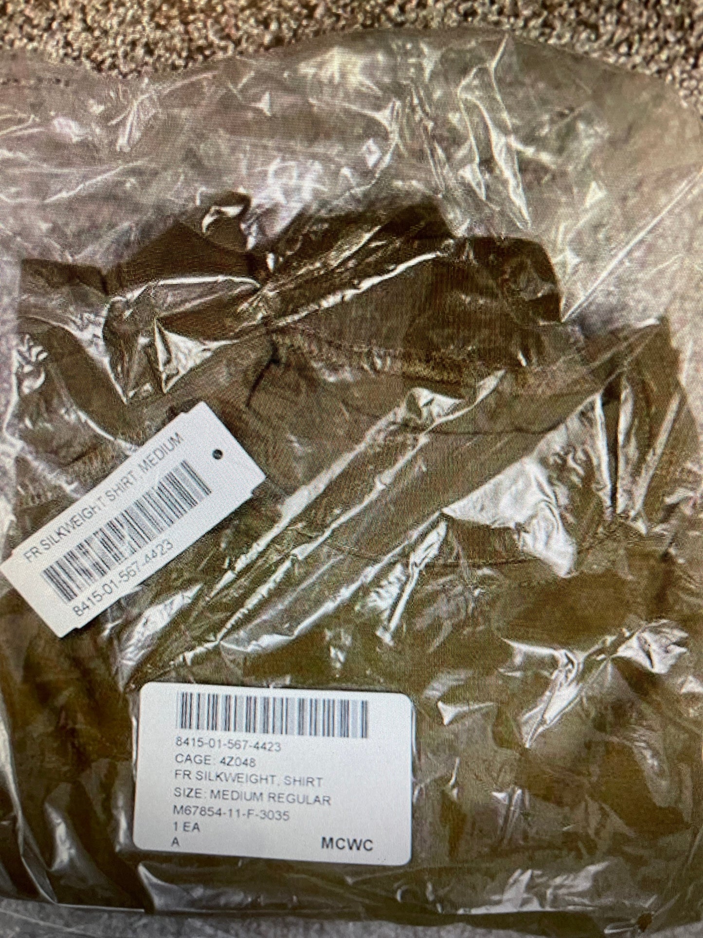 US Marines Fire resistant silk weight T- Shirt Coyote Tan / Brown Frog assorted sizes New
