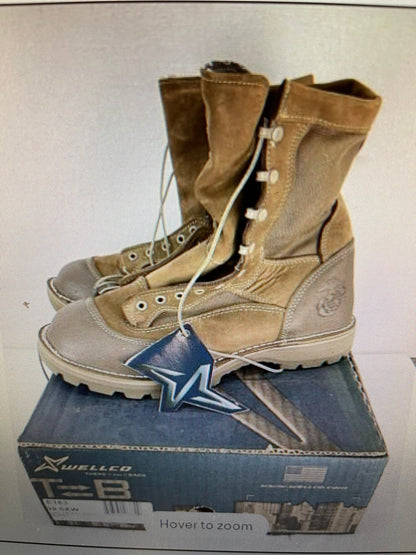 US  military Wellco E163 USMC RAT Temperate weather combat boots assorted sizes New.