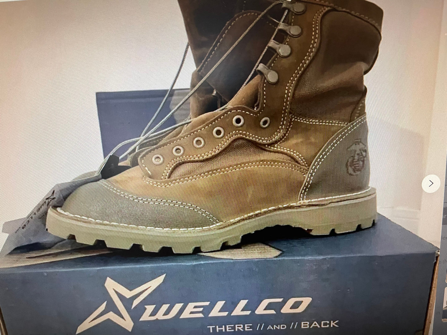 US  military Wellco E163 USMC RAT Temperate weather combat boots assorted sizes New.