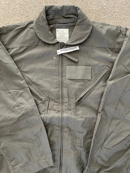 US military Flyers coveralls CWU 27P Nomex Fire Resistant sage green new w/ tag