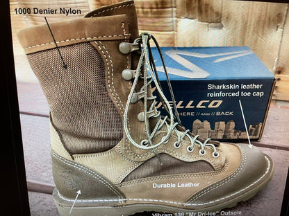 US  military Wellco E163 USMC RAT Temperate weather combat boots assorted sizes New.