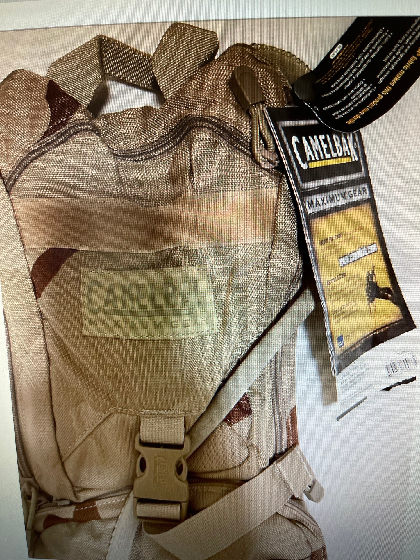 US military Camelbak Ambush 100 OZ. 3 Liters Hydration system, Hiking hunting sports and outdoor activities.