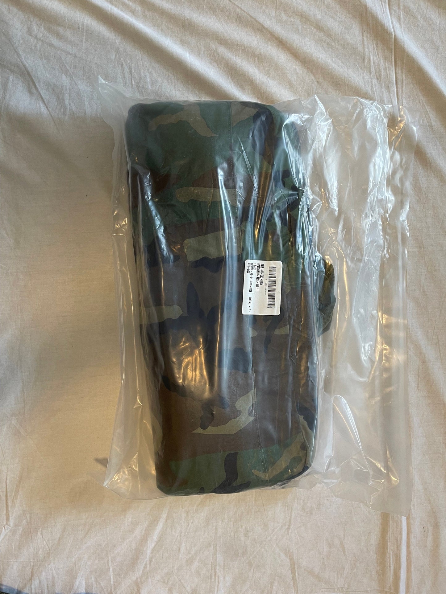 Genuine US Military Woodland camouflage Flyers Helmet bag HGU- 56/P New.
