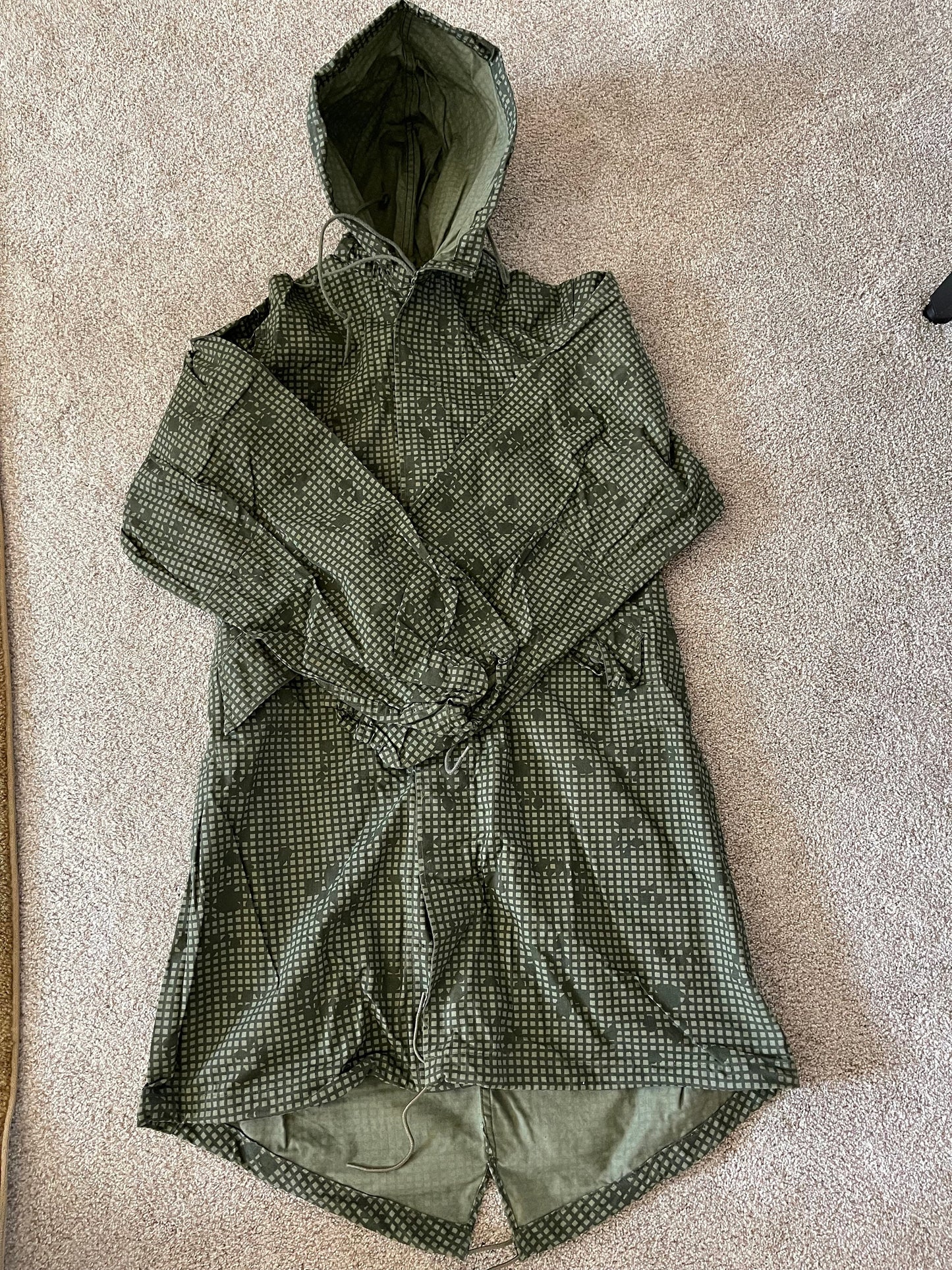 Genuine US Military Vintage Night Desert Parka new size Extra Small
