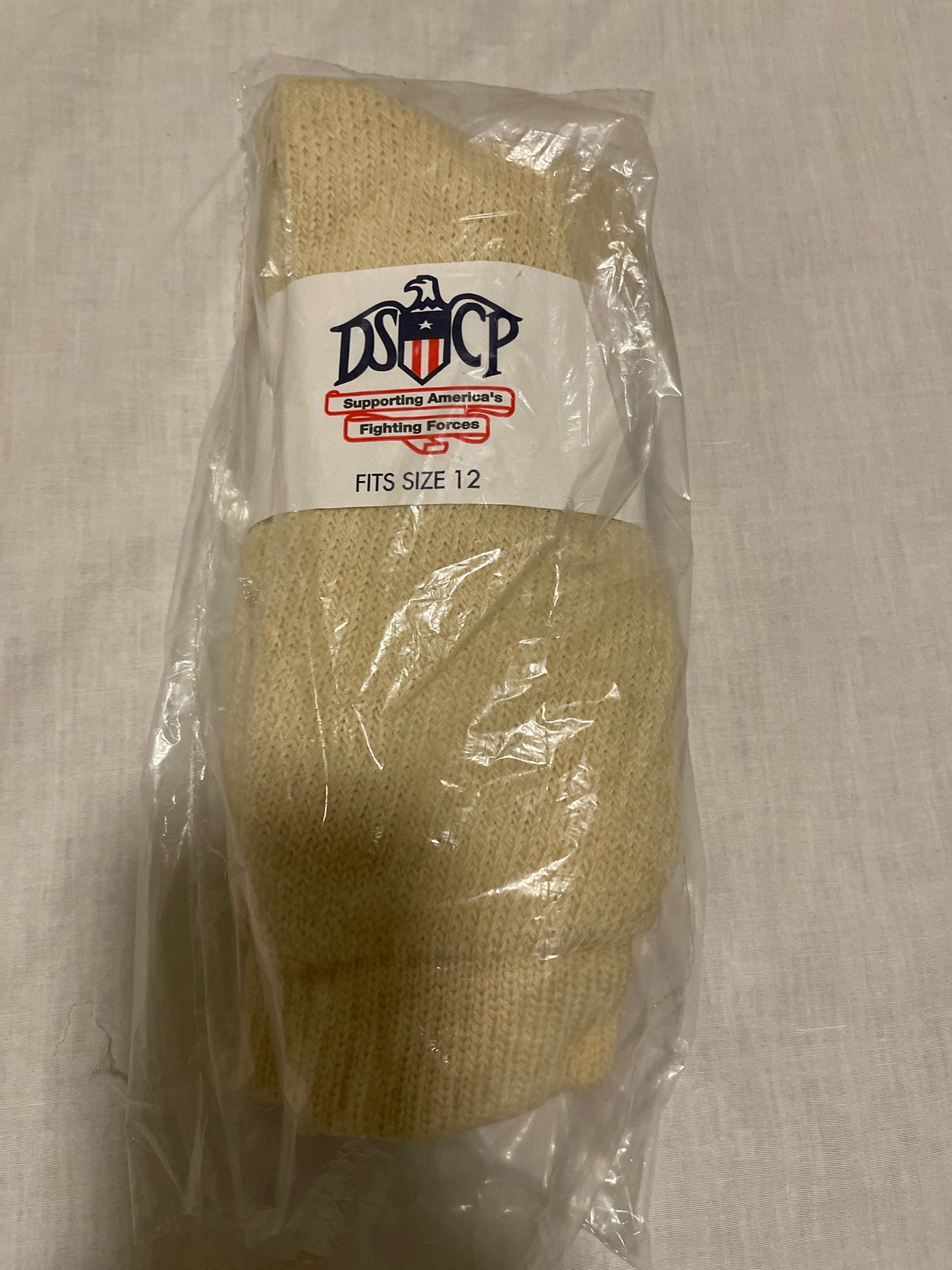 Genuine Military DSCP Winter Wool Thick ECWCS Cold Weather Socks USA Made Size 11  and 12 New,