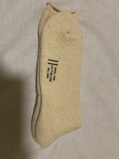 Genuine Military DSCP Winter Wool Thick ECWCS Cold Weather Socks USA Made Size 11  and 12 New,