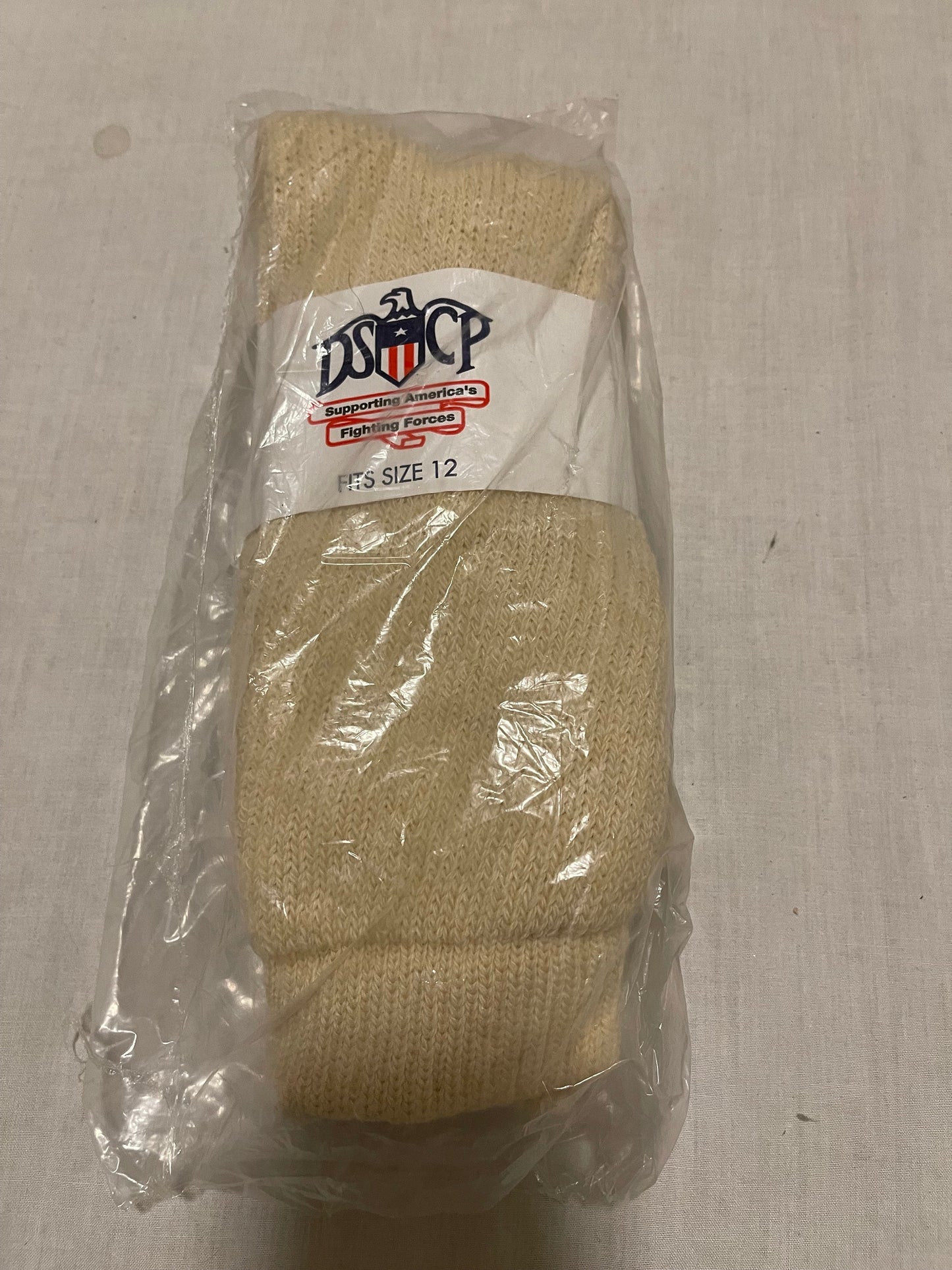 Genuine US GI military cold weather wool/Cotton blend socks size 12 US Made