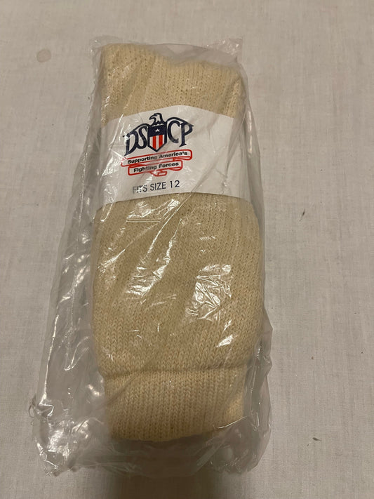 Genuine US GI military cold weather wool/Cotton blend socks size 12 US Made