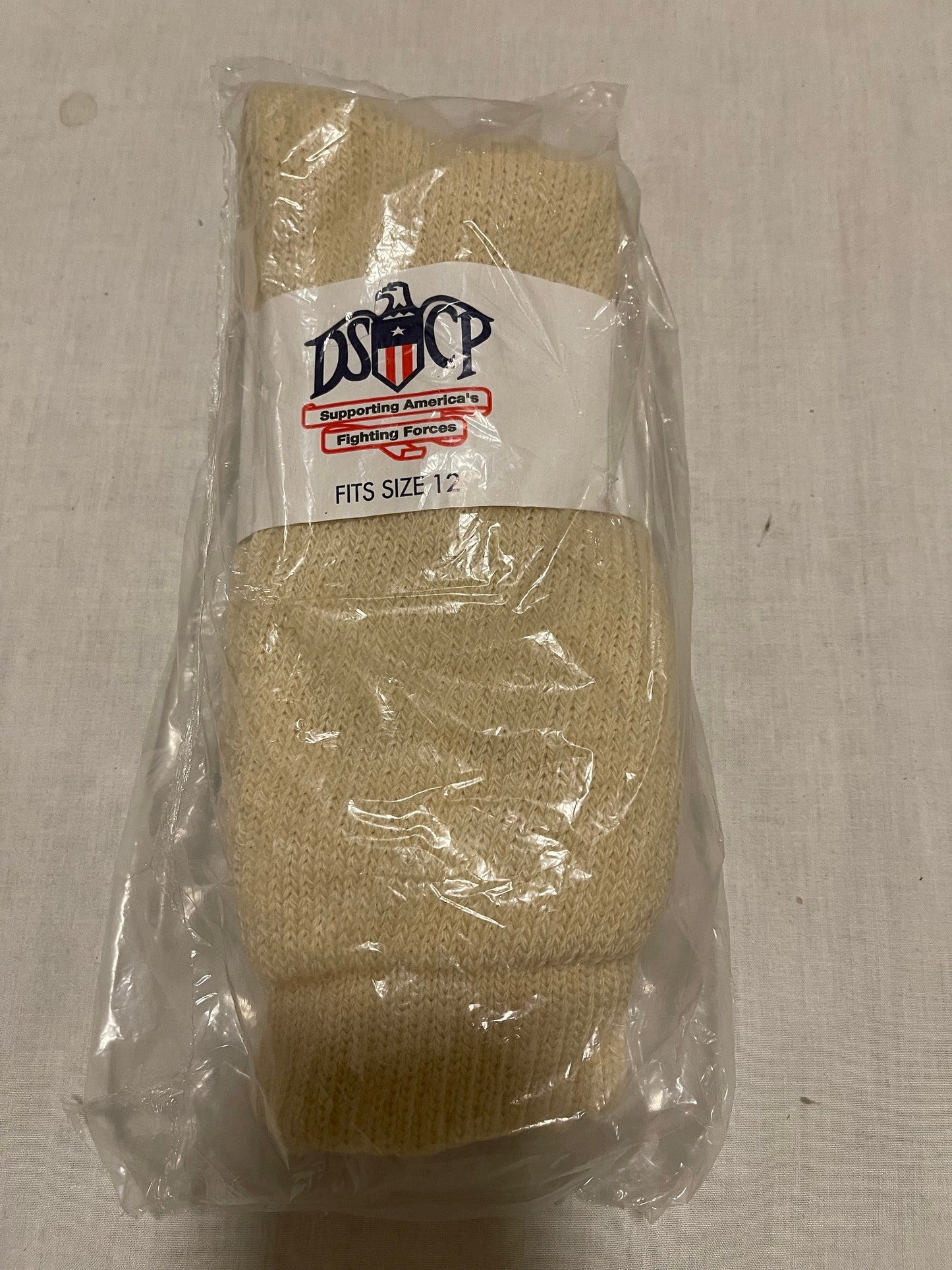 Genuine US GI military cold weather wool/Cotton blend socks size 12 US Made