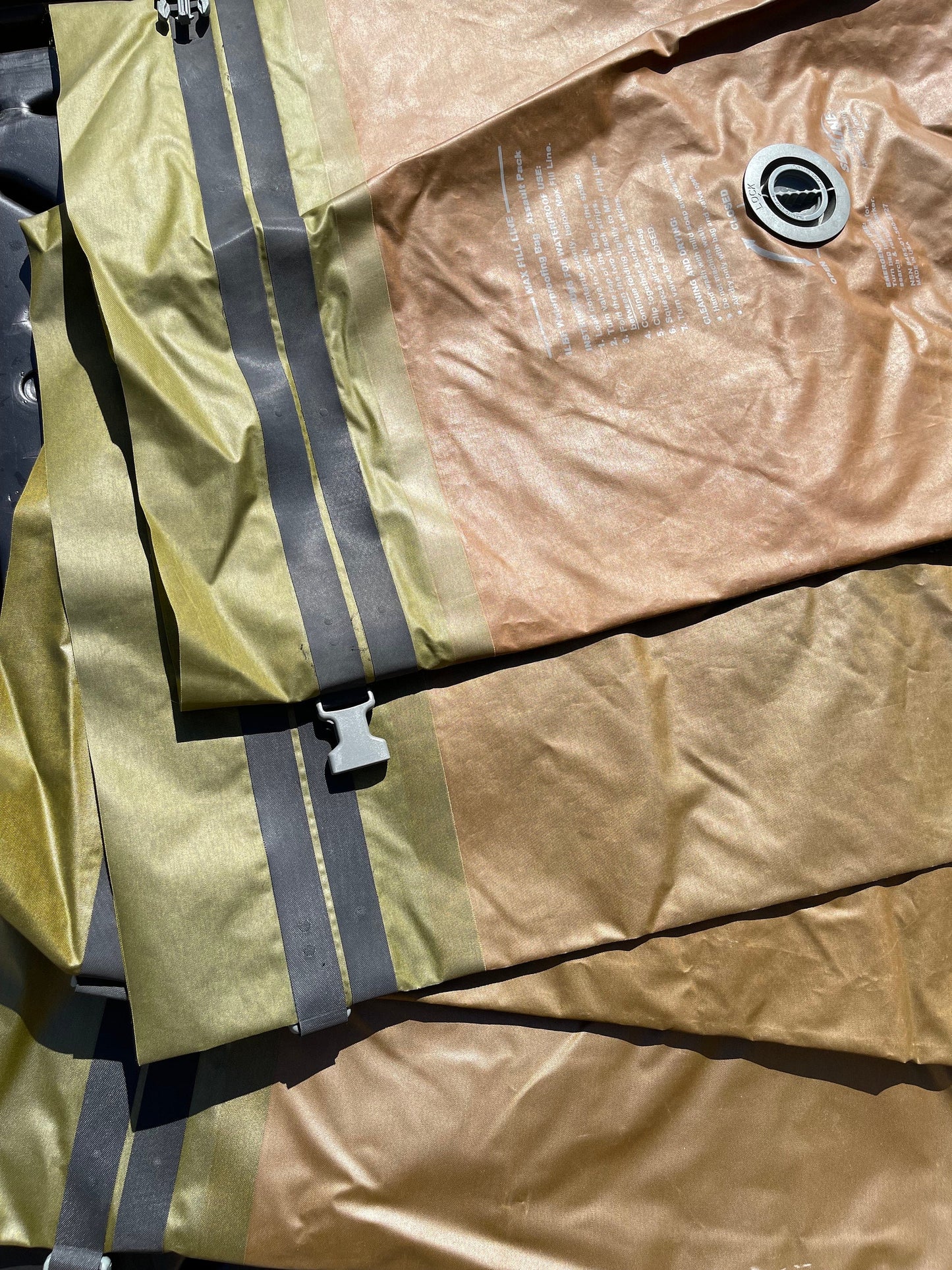 USMC Seal Line ILBE 56 Liter Assault Pack Liner Dry Bag Waterproof USMC Original .