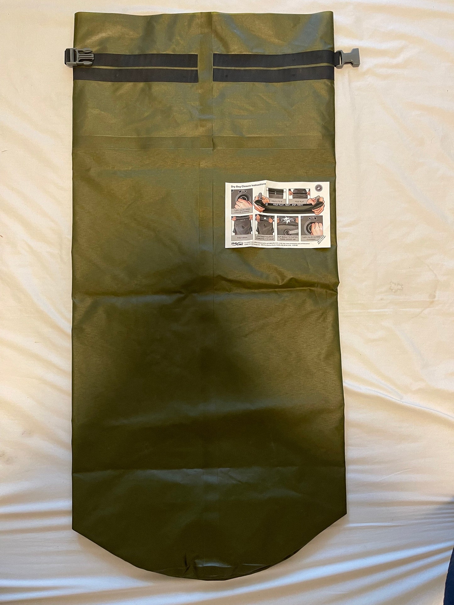 US Army Seal line 65L waterproof liner dry bag for fILBE pack hunting camping NEW.