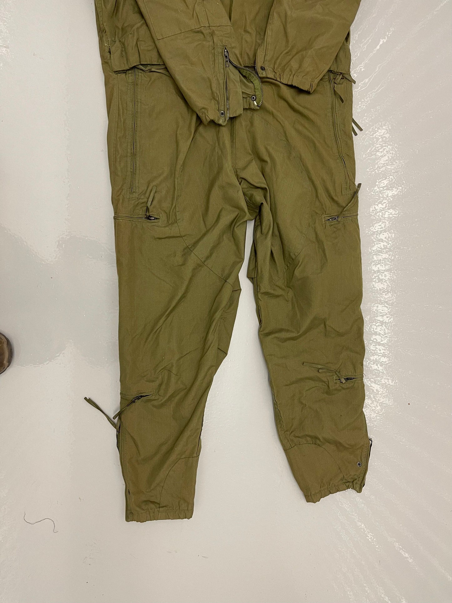 Genuine US military Vintage CVC Tankers coverall Aramid / fire resistant size Large Regular.