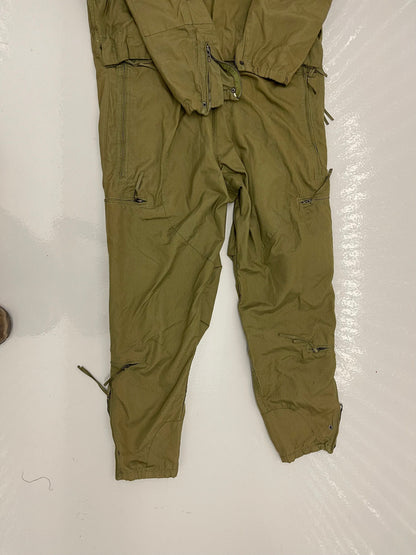 Genuine US military Vintage CVC Tankers coverall Aramid / fire resistant size Large Regular.