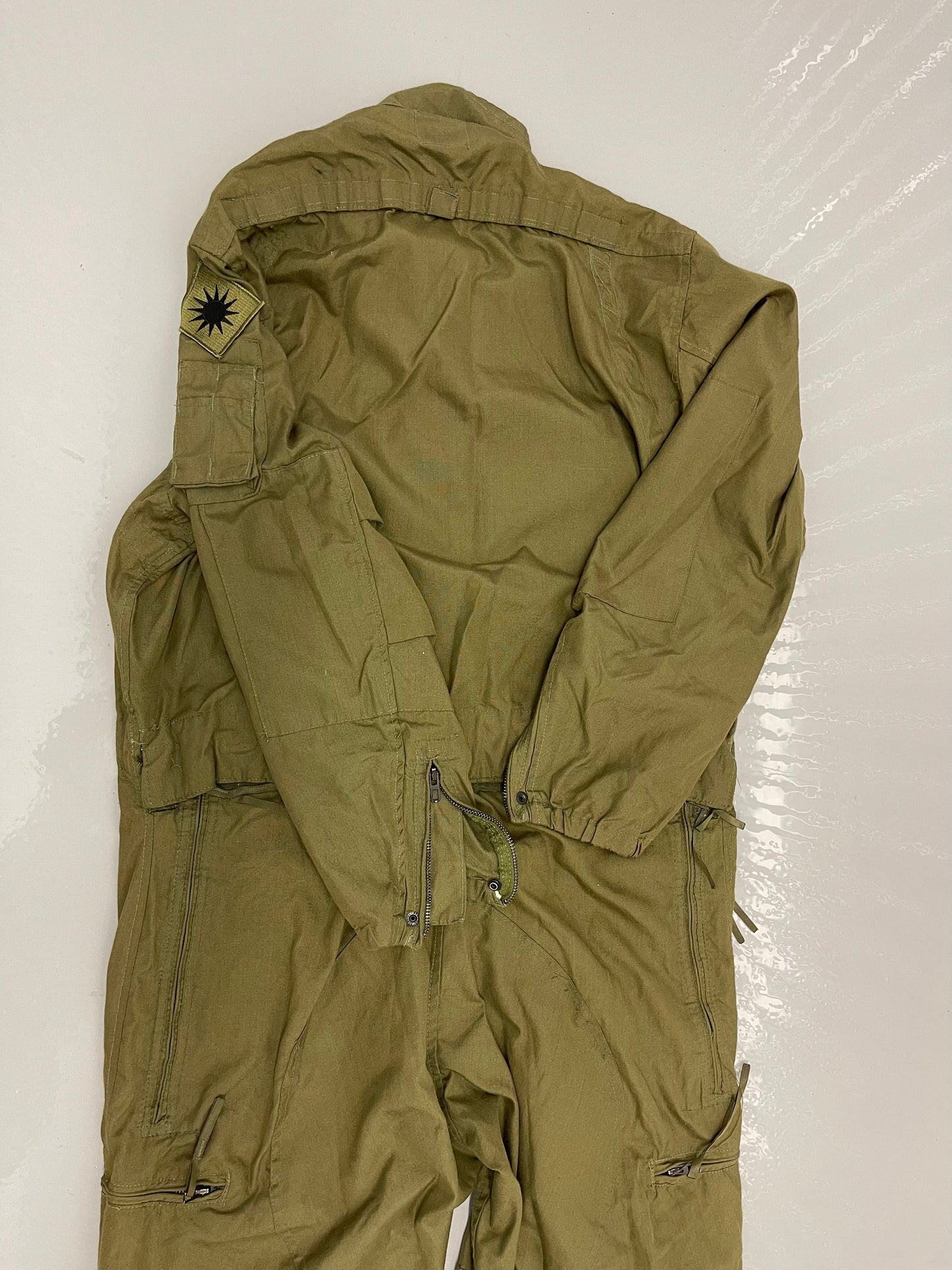 Genuine US military Vintage CVC Tankers coverall Aramid / fire resistant size Large Regular.