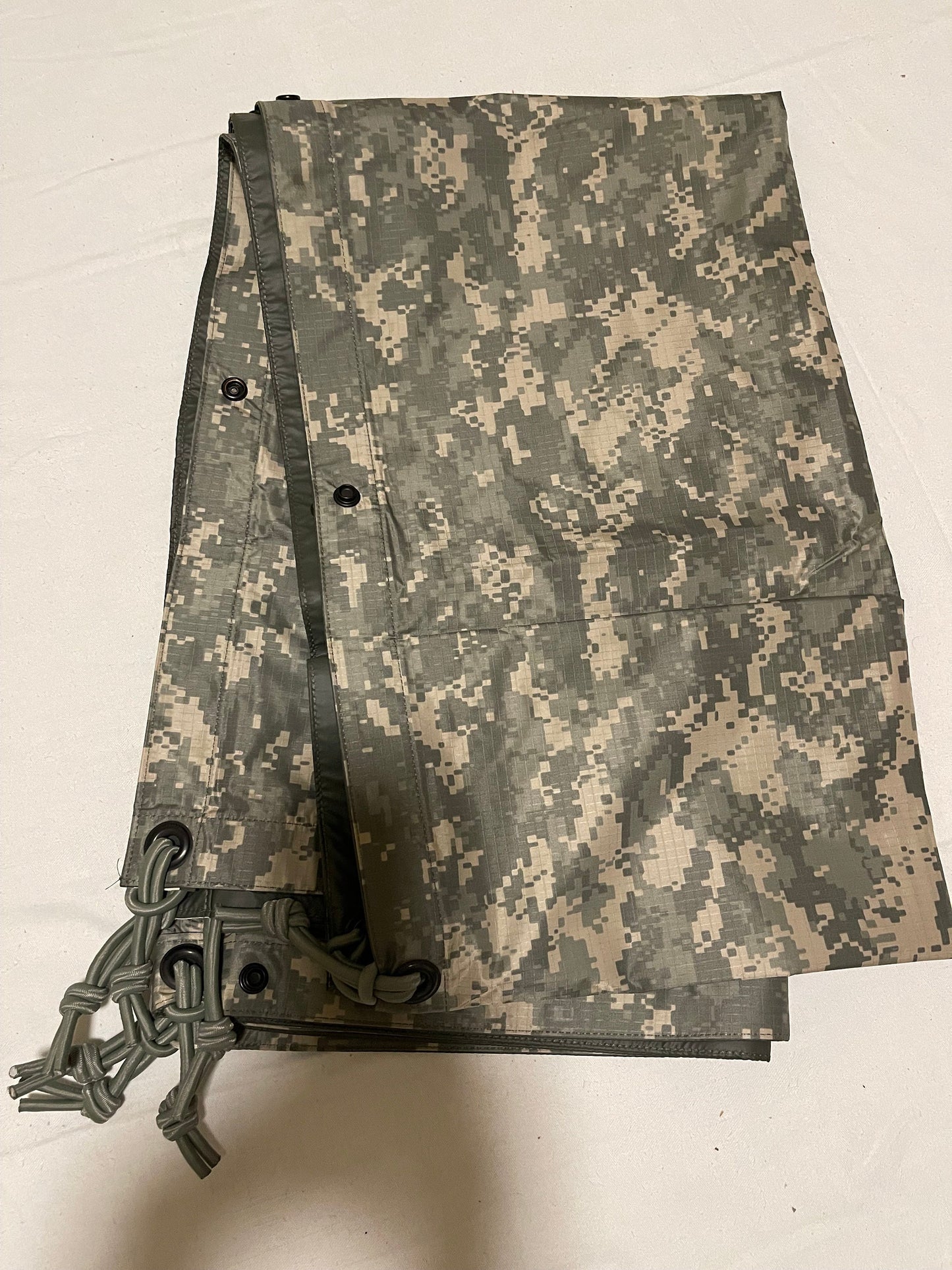 USGI Military Reversible Field Tarp ACU 90 x 80 Ground Tarpaulin Shelter