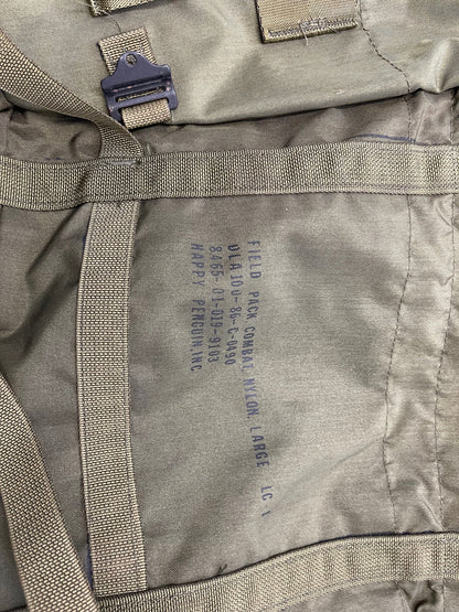 Genuine US Military Vietnam  Vintage Large Alice pack OD green new Mint with used very good Shoulder straps.