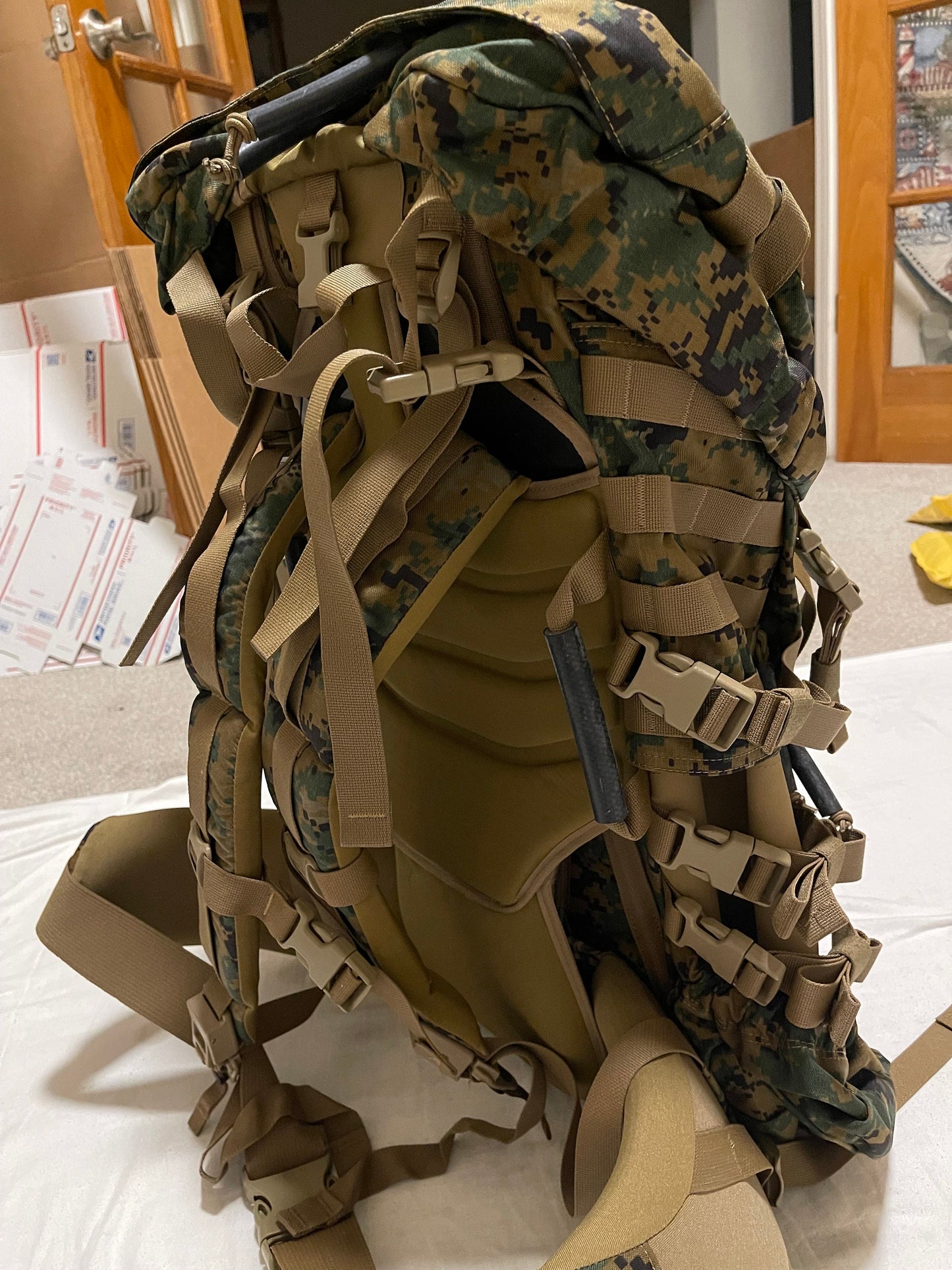 US Military USMC marpat Large field pack ILBe  Gen.II complete All Original Components.